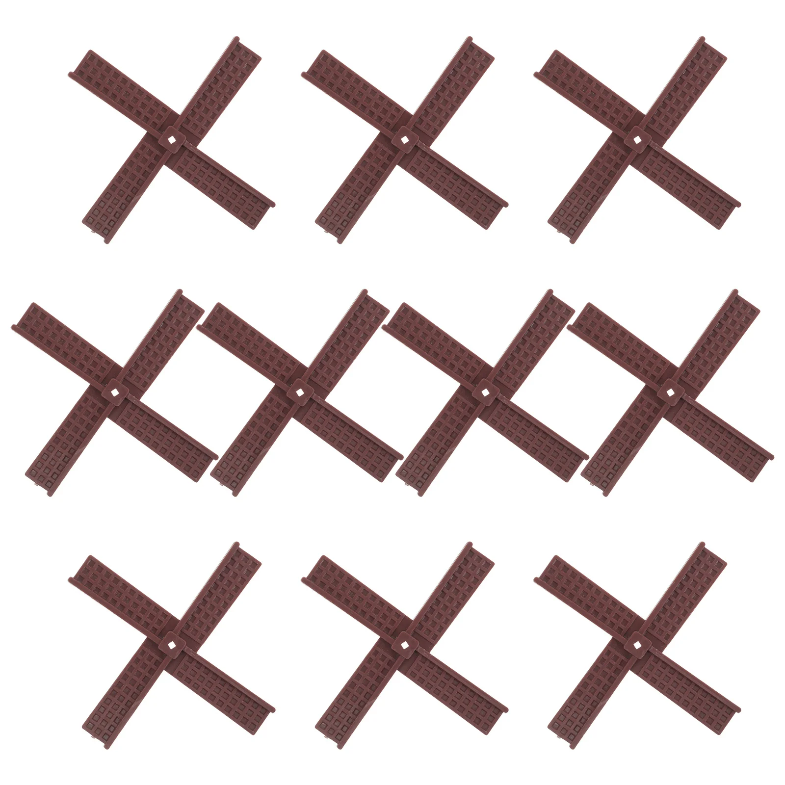 

10Pcs Waterproof Mini Windmill Blades Garden Decorative Replacement Parts for Patio and Yards Fan Blades Windmill Part