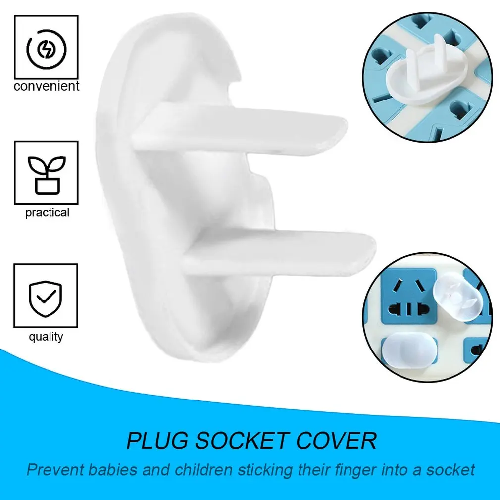 NEW Plug Socket Cover Baby Proof Child Safety Protector Guard Mains Children Kids Electric Socket Security Lock Protective Cover