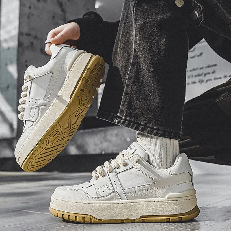 Sola grossa masculina aumentar respirável estudante sapatos esportivos casuais amantes antiderrapante sapatos de caminhada feminino sapatos vulcanizados