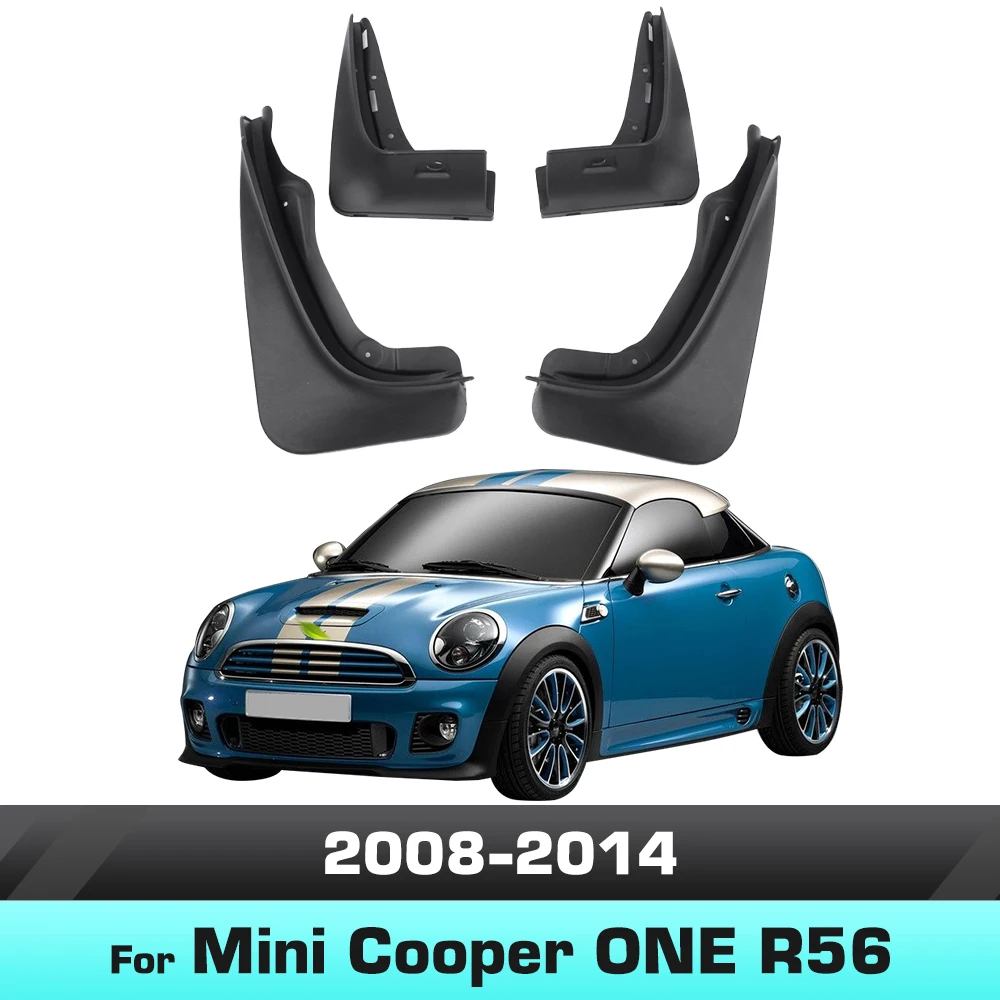 Für 2014-2018 Mini Cooper One R56 Kotflügel Schmutz fänger Spritz schutz Kotflügel Schmutz fänger Autozubehör