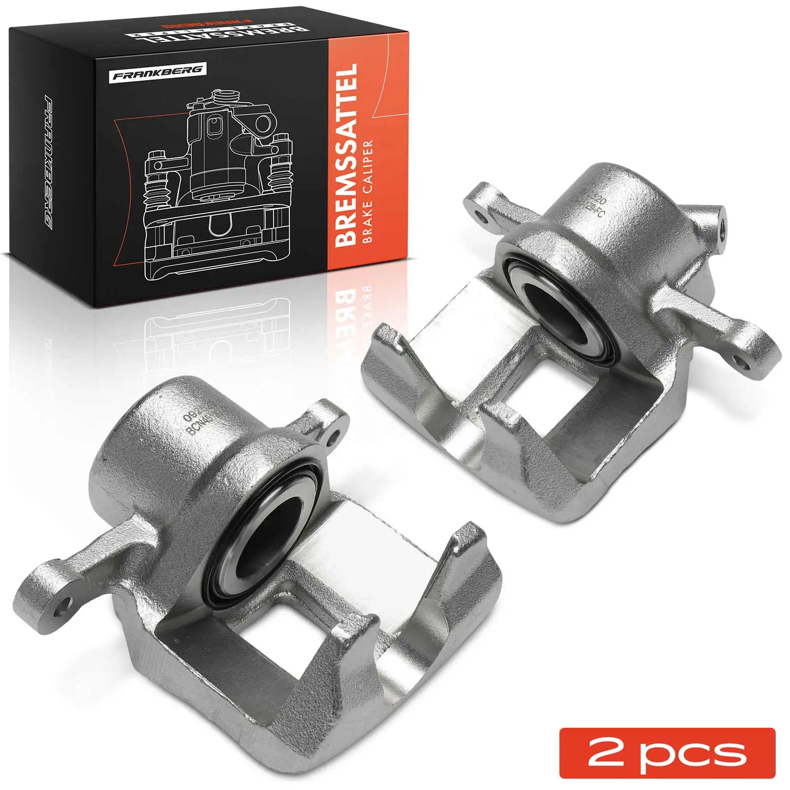 Frankberg 2x Remklauw Vooras Links Rechts voor Citroën C4 Cactus C-Elysee DD Peugeot 301 1.2L 1.6L Bj vanaf 2012 1608691080