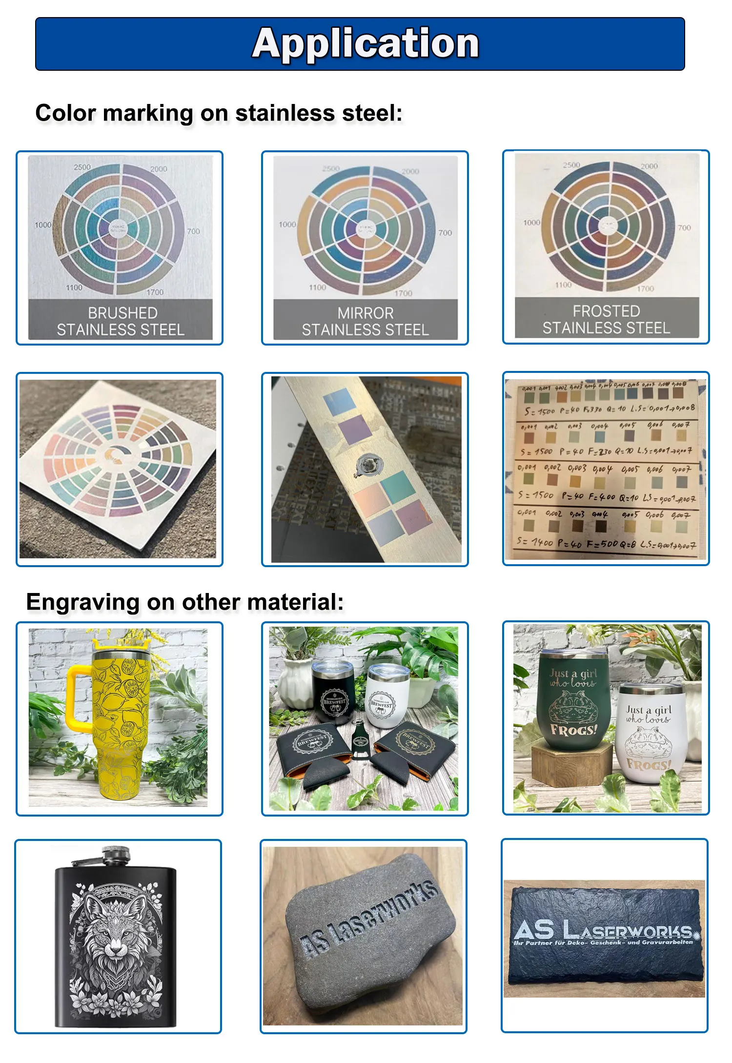 3D JPT Mopa E2 60W/100W/200W Air-cooled Portable Fibre Laser Marking Machine Laser Engraving Machine No Harming On the Substrate