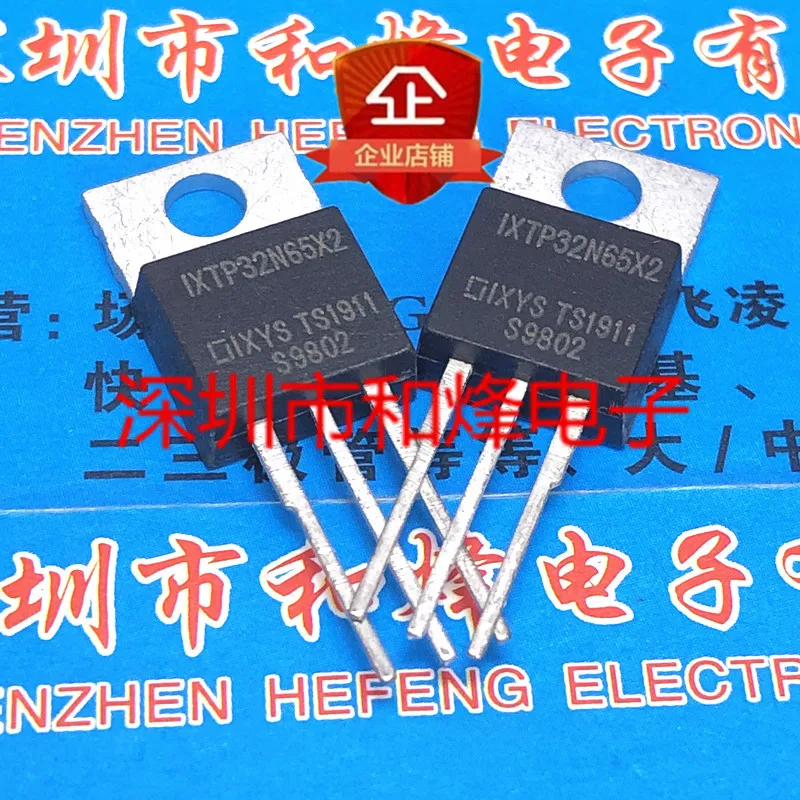 (5 Pieces) IXTP32N65X2  TO-220 650V 32A