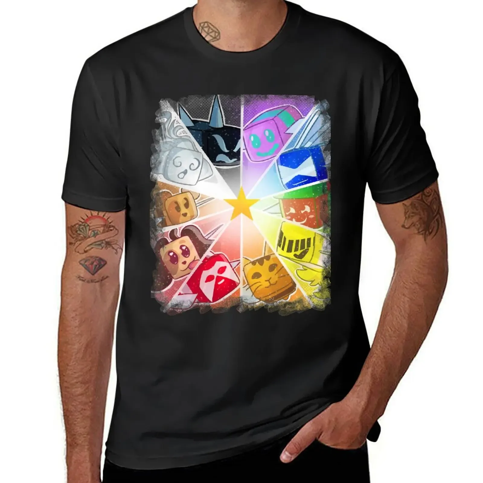 

Bee Swarm Simulator T-Shirt sweat blanks summer clothes mens cotton t shirts