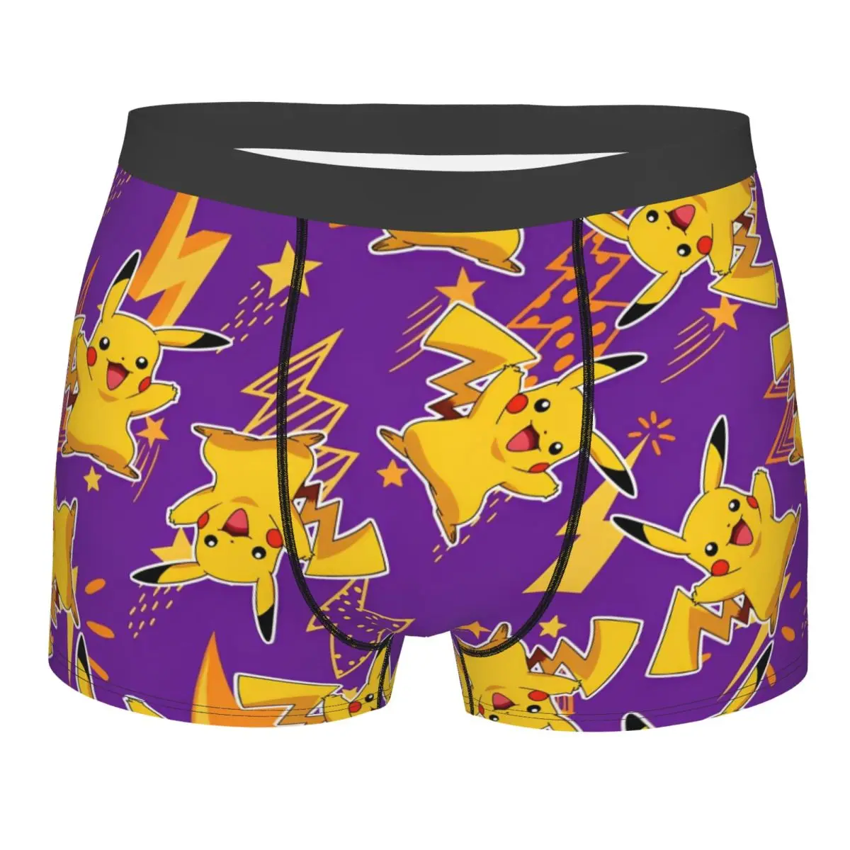 cueca-boxer-masculina-pikachu-pokemoned-gengers-cuecas-boxer-aconchegantes