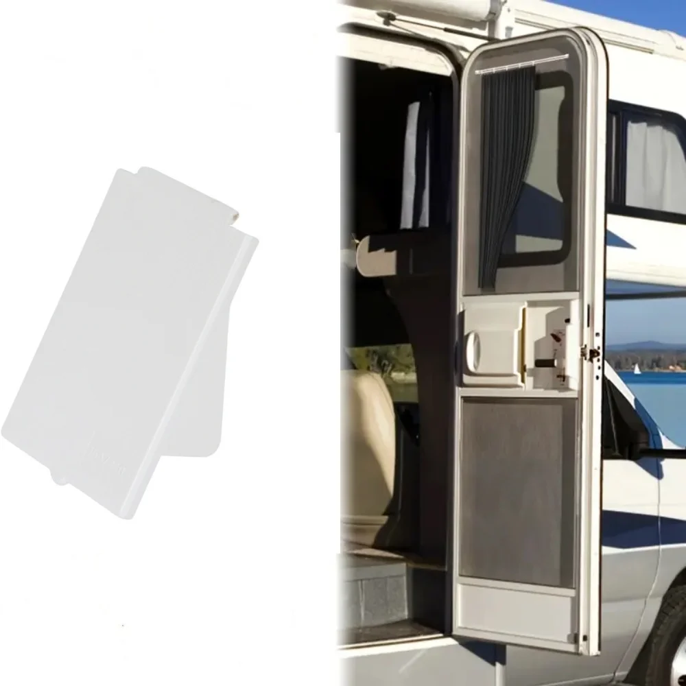 

230V Mains Hook Up Inlet Socket Box Lid Flap Caravan For VW Motorhome White For Various RV Models Socket Replacement Cover