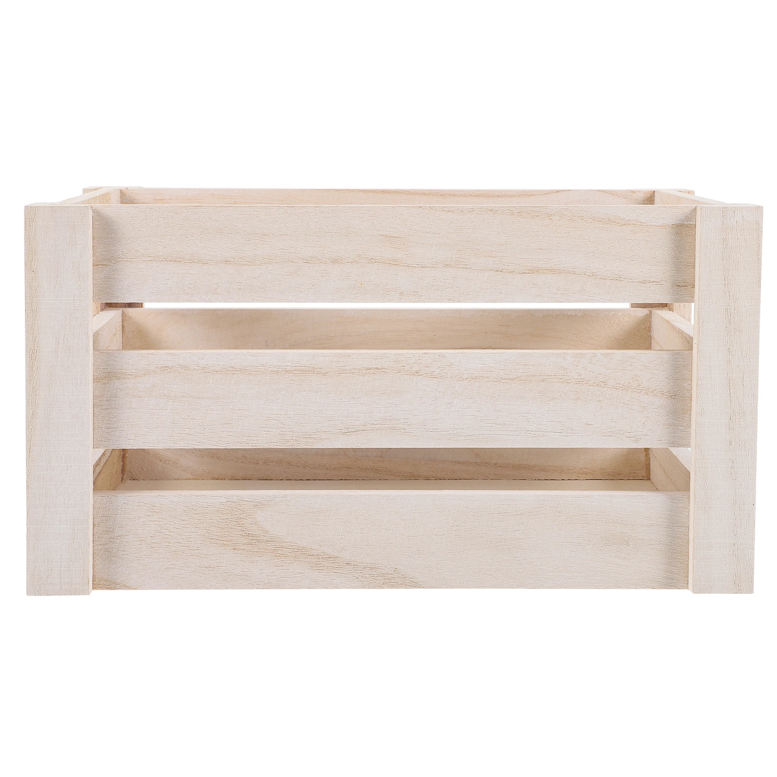 

Wicker Laundry Basket Wooden Storage Box Baskets Organizing Clothes Household