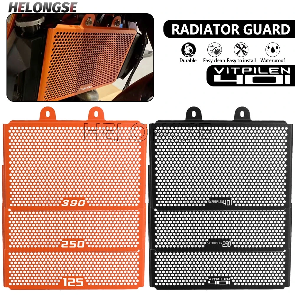 

For KTM DUKE 125 200 250 390 2018 - 2023 2022 Motorcycle Radiator Guard Grille Protector Cover Protective Modified Accessories