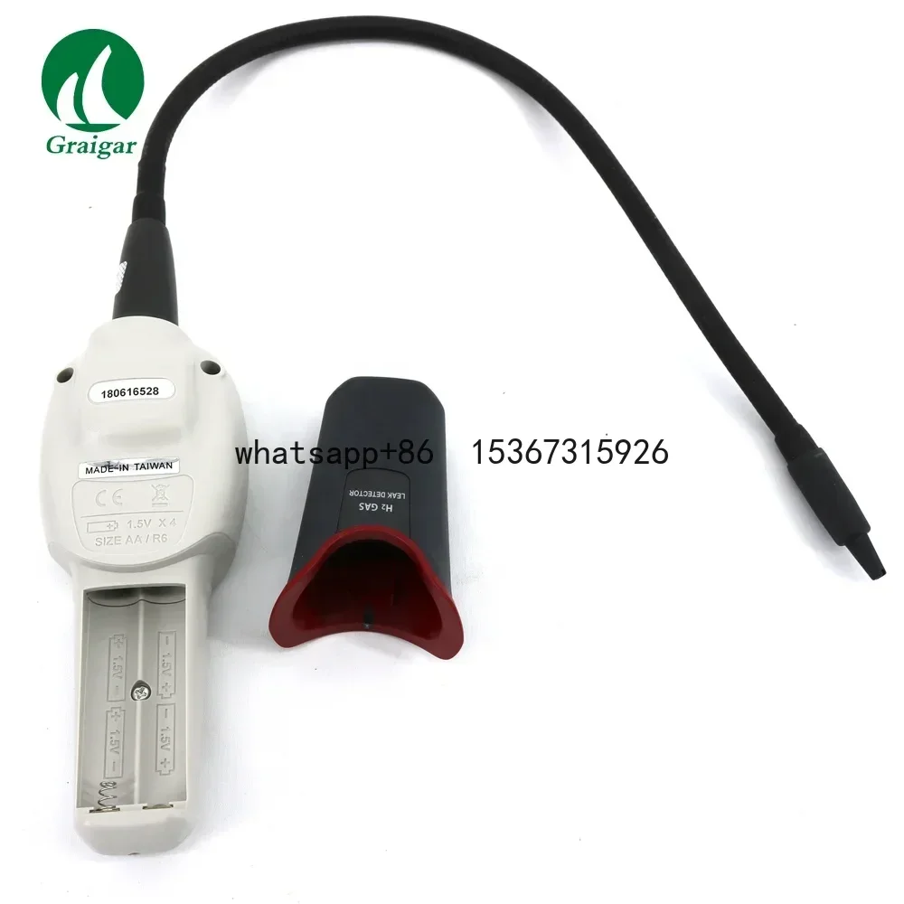 CENTER-384 Digital Track Gas Leak Detector 5% Hydrogen (H2) + 95% Nitrogen (N) Refrigeration Detector