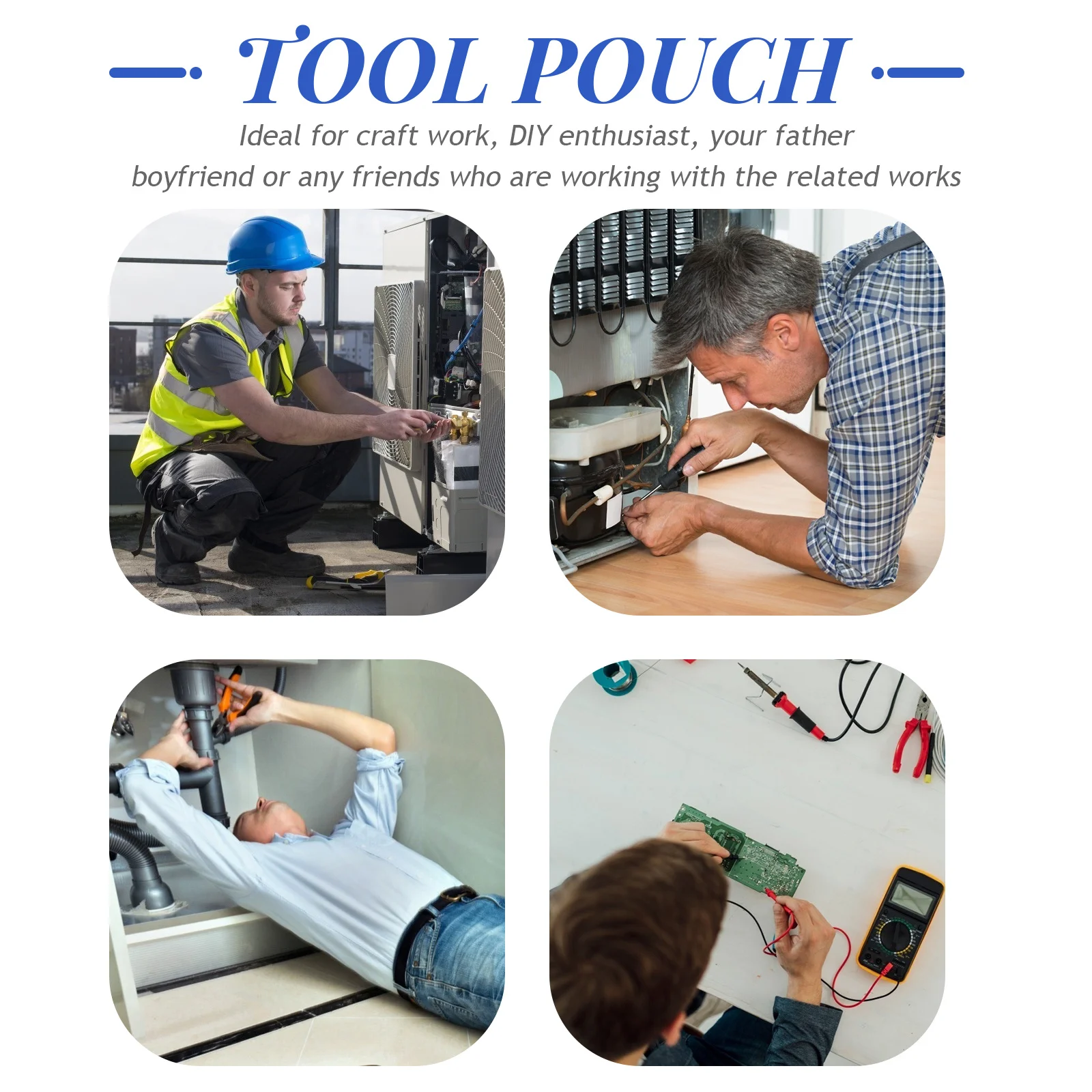 

Multipurpose Outdoor Oxford Cloth Storage Bag Large Capacity Portable Reel Type Tool Organizer Pouch Outdoor Storage Bag