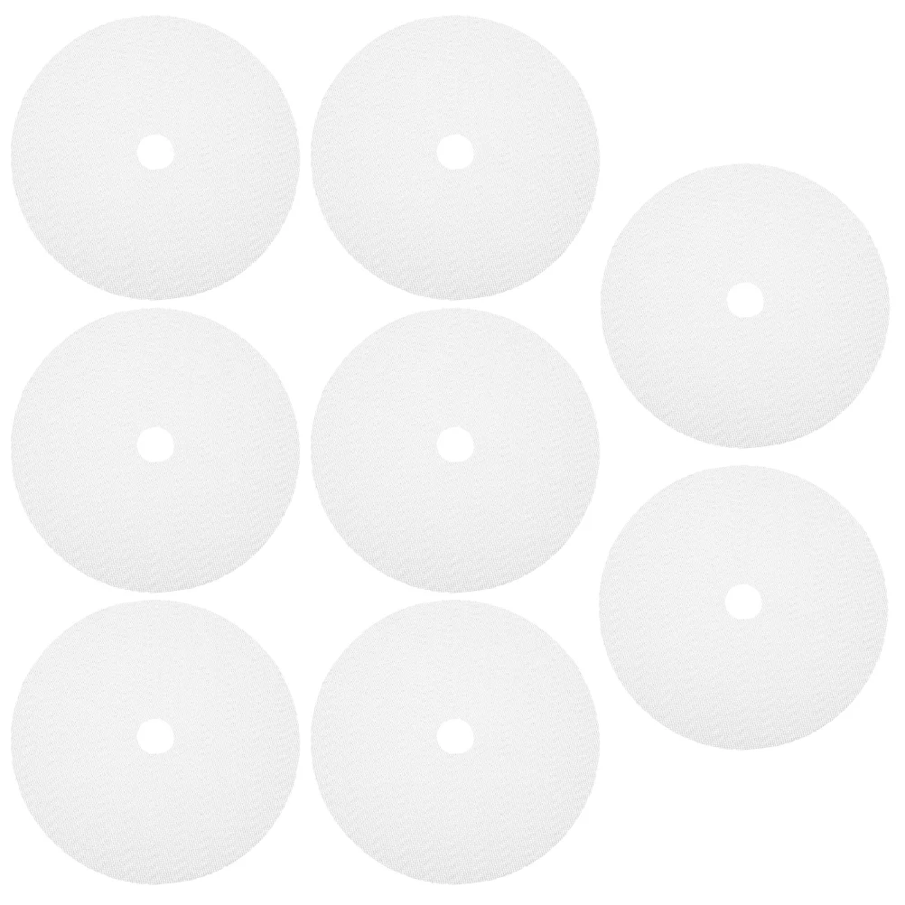 

8pcs Silicone Dehydrator Mats 33cm Round Dryer Pad Food Liner for Trays Reusable Nonstick Fruit Meat Sheets