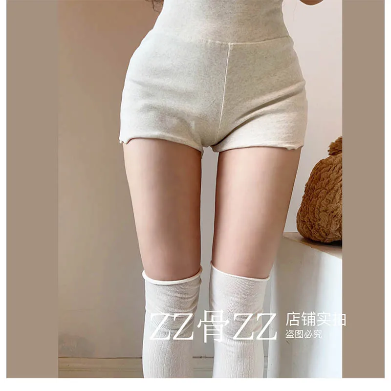 WOMENGAGA Sweet Shorts Hot Sexy Korena Women 2023 New Autumn/Winter New Street Sexy Layered Folded Solid Color Spliced 0B8Z