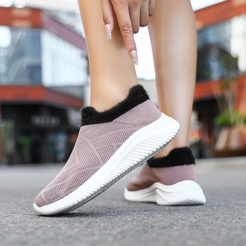 

Women New Sneakers 2022 Slip on Shoes Woman Sneakers Outdoor Chunky Sneakers Plus Size Zapatillas Mujer Ladies Vulcanize Shoes