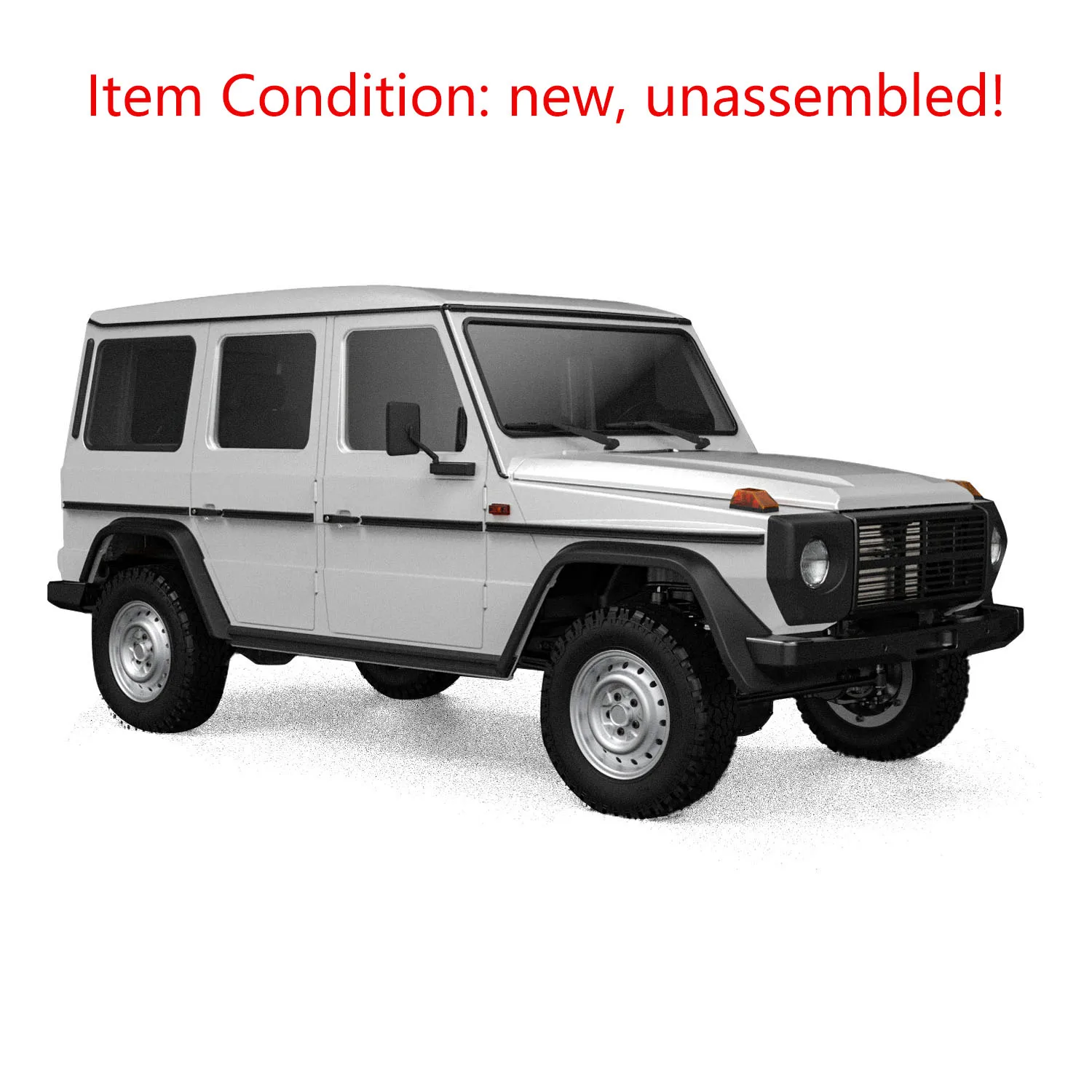 

CAPO Metal 1/8 RC Off Road Car Kit Remote Control DIY Vehicle Model BZ Differential Locks 2Speed Gearbox No Electronic Parts