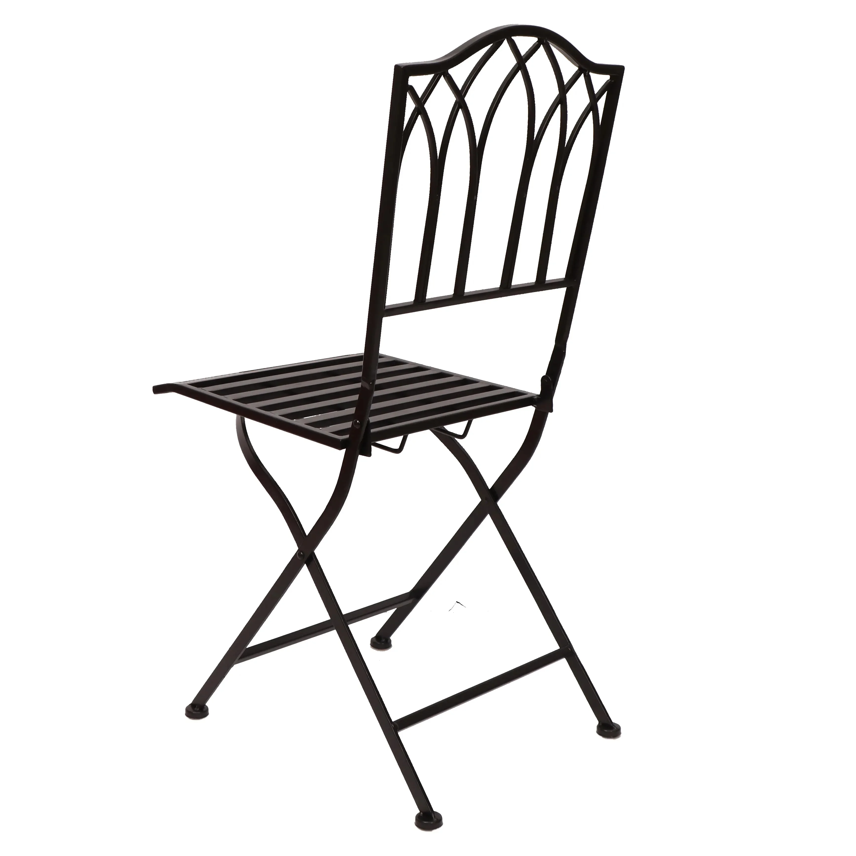 

Индивидуальные цветные водонепроницаемые металлические железные складные уличные садовые стулья для банкета, ресторана, вечеринки