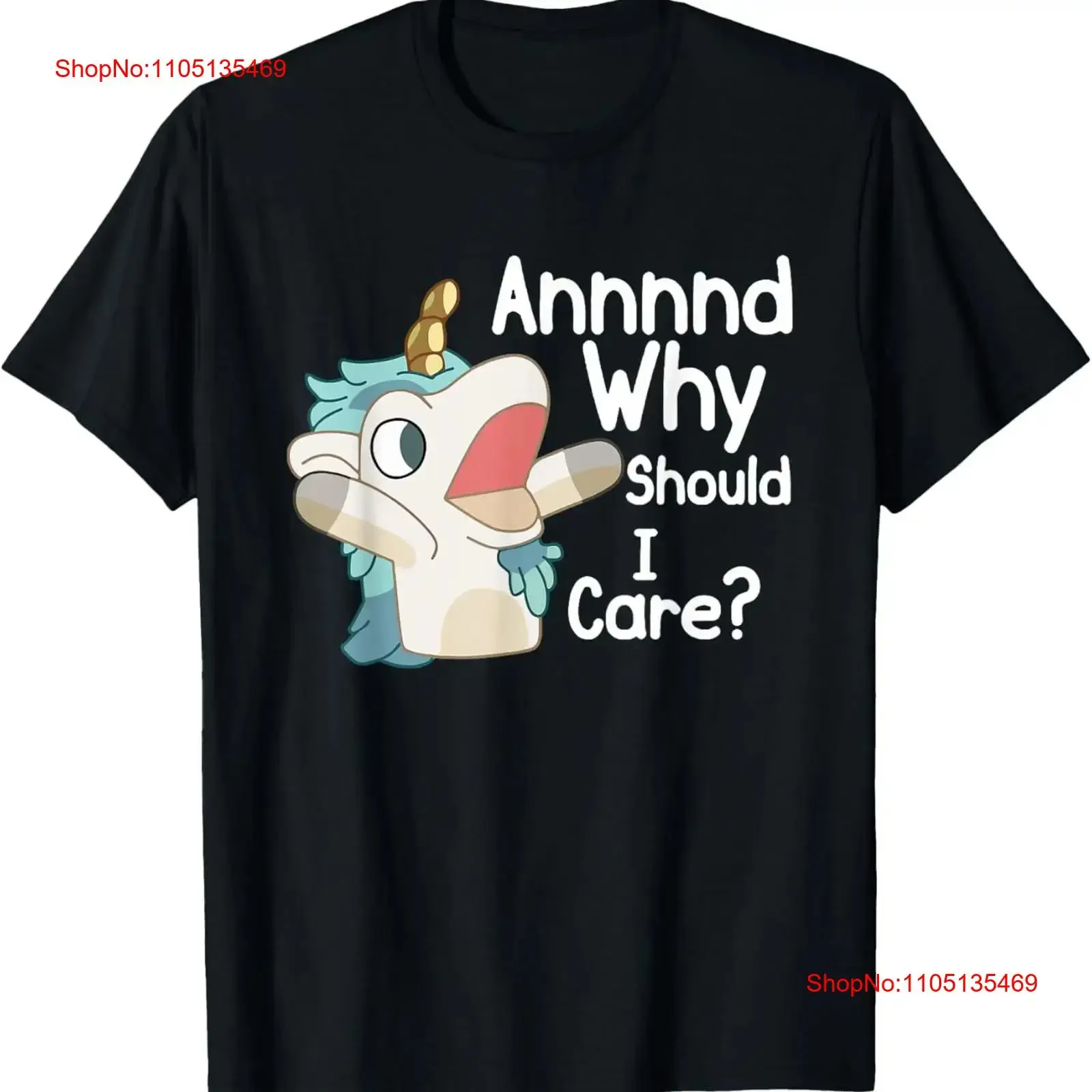 Funny Sarcastic Unicorn Annnnd Why Should I Care T Shirt  vintage Washed Top For Everyday Wear homme Comfortable Casual