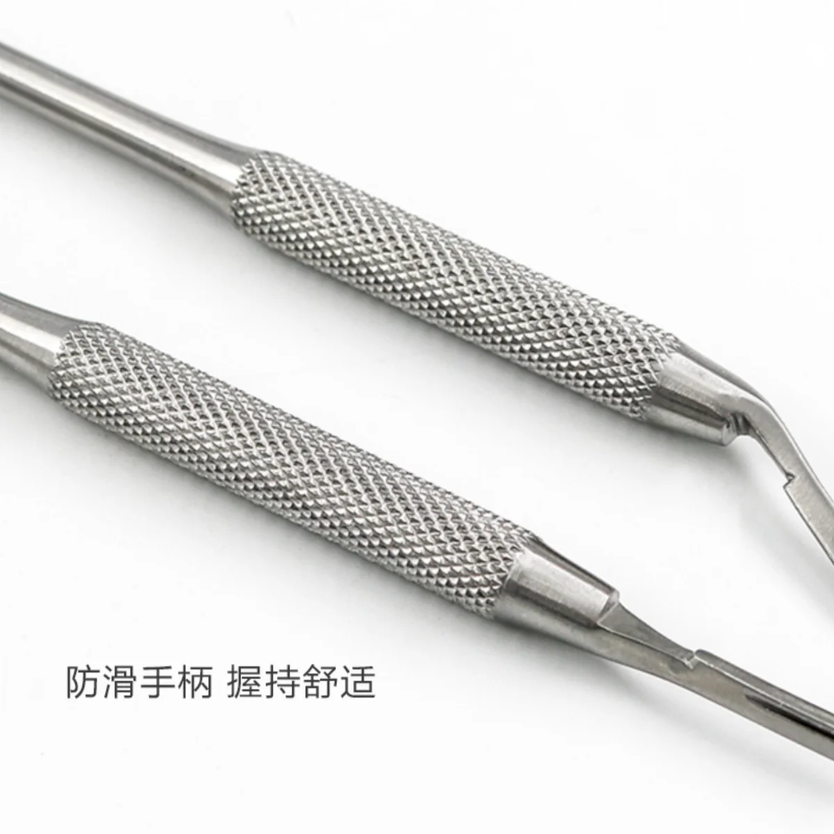 Stainless Steel Durable Non Slip Round Scalpel Handle Surgical Scalpel Handle  10-19 Size Blades