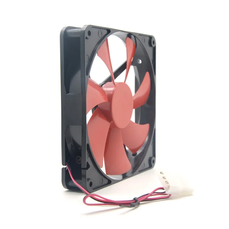 140mm Silent PC Computer Cooler 14cm Case Cooling Fan DC 12V 4D plug,140X140X25mm 1150RPM