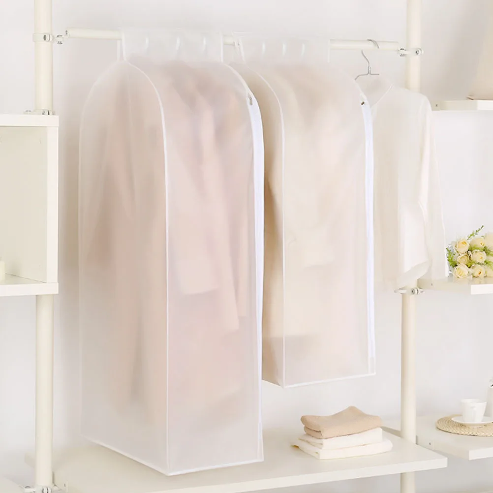 

Dustproof Bag for Clothes Clothing Cover Hanging Garment Bag Storage Travel Protective Reusable Portable Home Dust Cover