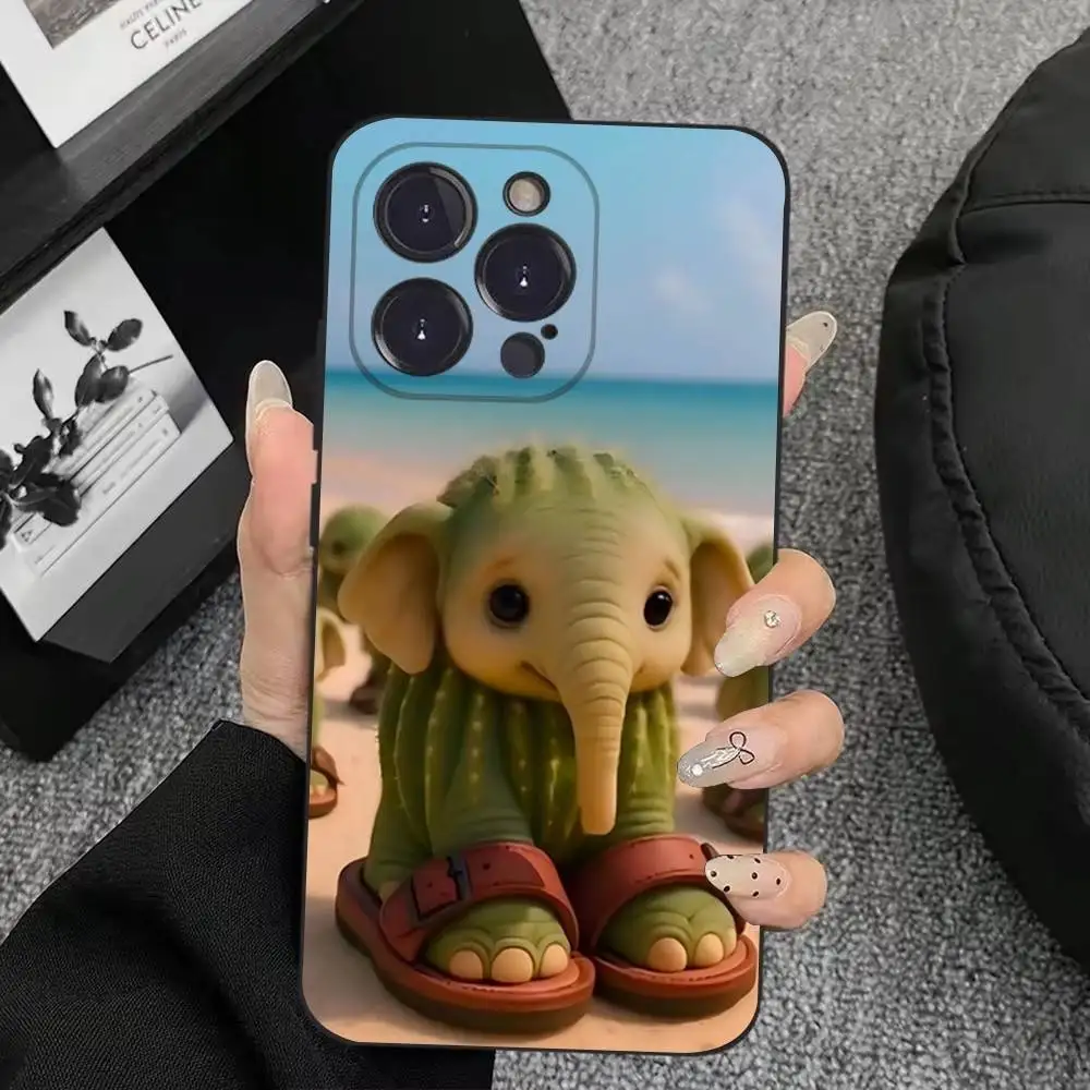 حافظة هاتف Brainrot Tralalero لهاتف iPhone 17,16,15,14,13,12,11,Plus,Pro Max,XS,X,XR,SE,Mini,8,7,غطاء أسود من السيليكون الناعم #6