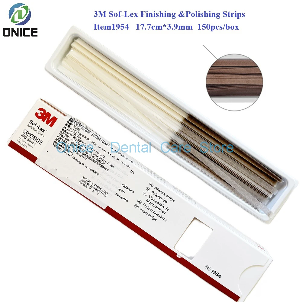 3M ESPE Sof-Lex Finishing Strips 1954N 3M Dental Polishing And Finishing  Strips 3M Plishing Strips 1954