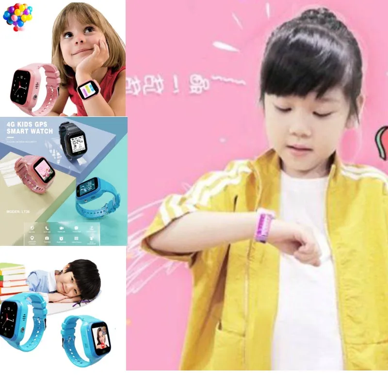 

LT36 WIFI LBS SOS часы видеозвонок чат IP67 детские умные часы детские 4G умные часы телефон водонепроницаемый удаленный мониторинг сейф