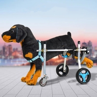 Adjustable Dog Wheelchair Small/Medium Pet Wheelchair For Back Legs Training Rehabilitation Disability Auxiliary Accessories