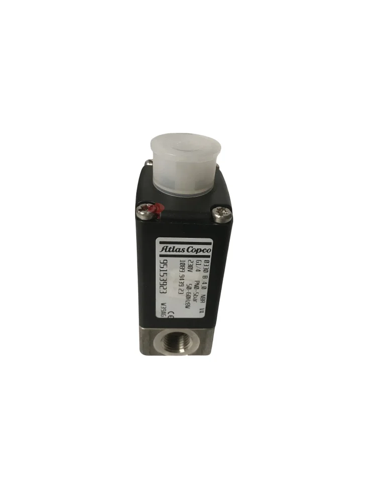 1089943923 Original oil-free solenoid valve G1/4 230V, suitable for Atlas Copco screw air compressor