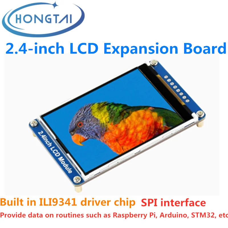 

2.4-inch LCD expansion board display Built in ILI9341 driver chip Supports Raspberry Pi/STM32 Free Shipping