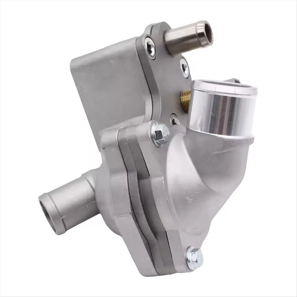 Compatible Aluminum Thermostat Housing YU3Z8A586AA 902-204 97-01 for Explorer Mountaineer 4.0L NA Upgraded Coolant Water Pipe