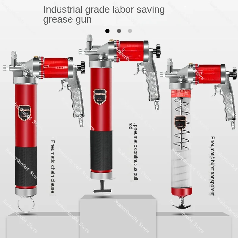 Pneumatic Grease Gun High Pressure Oiler Automatic Butter Maker Small Butter Machine Lubrication