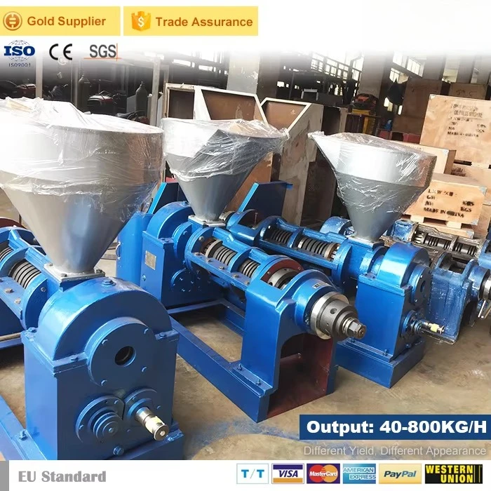Containerized Engine/Off-Grid Oil Press Machine for Peanut, Sesame, Rapeseed & Soybean with Screw/Hot Spiral Type