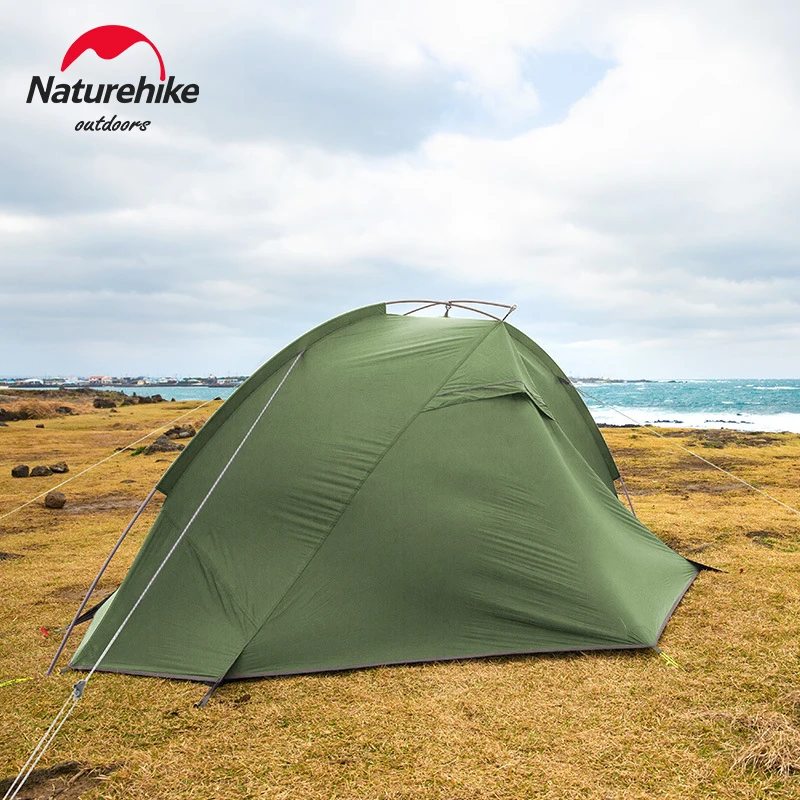 Imagem -06 - Naturehike-tenda para Pessoas Camping ao ar Livre Viagens Ultra Leve à Prova Dágua para Ciclismo Caminhadas Pegada Livre