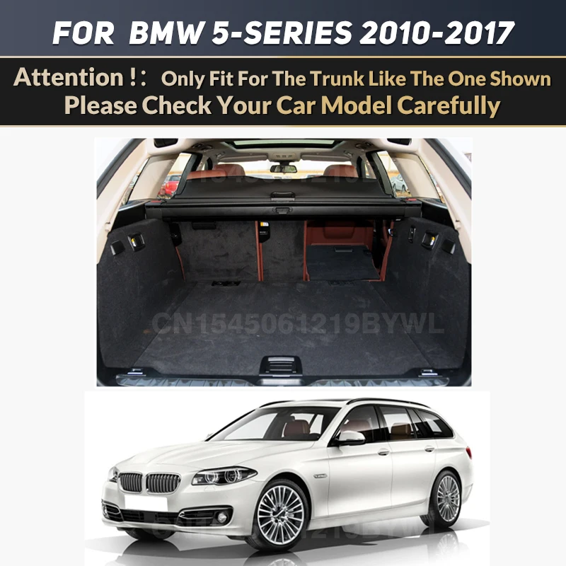 Автомобильные коврики Lutehil для BMW 5 серии F11 Tourer 2010 2011 2012 2013 2014 2015 2016 2017 Автомобильный коврик в багажник Автоматические подушечки для ног