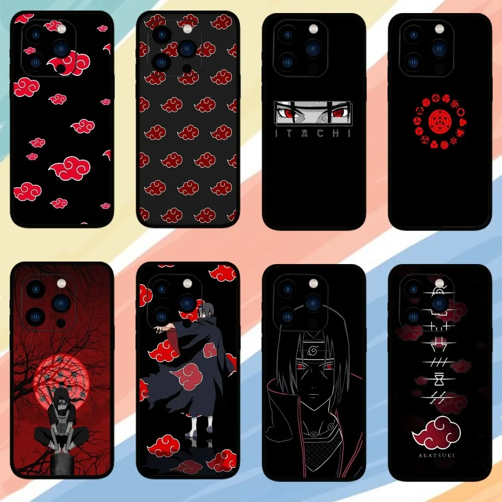 Cartoon N-Naruto  Phone Case For iPhone 15 14 13 12 11 Pro Max mini XS XR X 8 Plus SE Cover