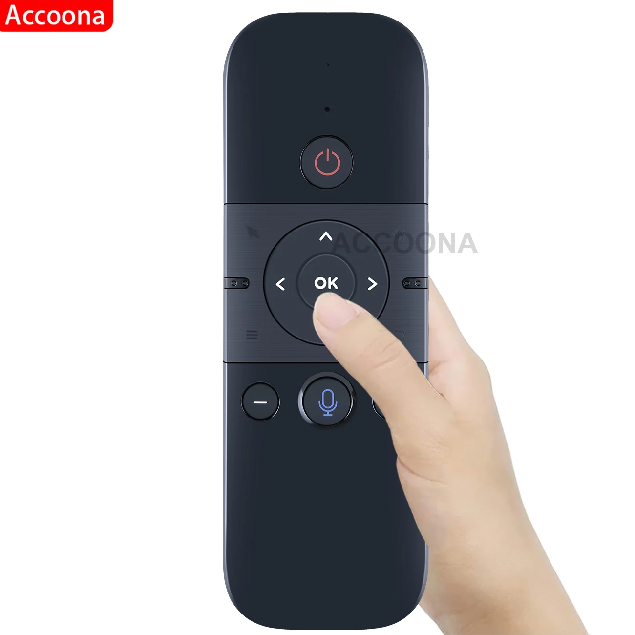 لجهاز التحكم عن بعد الصوتي M8 Air Mouse Google مع لوحة مفاتيح لاسلكية صغيرة 2.4G