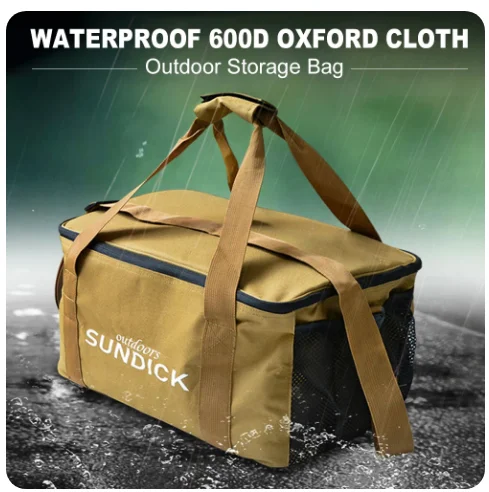 

Outdoor Portable Storage Bag Large Capacity Travel Tableware Bag Meal Bag for Camping Picnic Tool Cookware Utensils Organizer