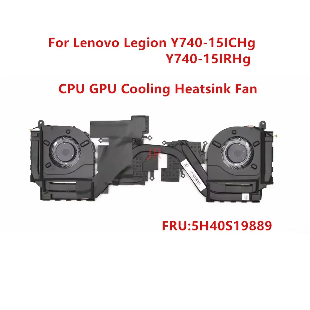 New Original For Lenovo Legion Y740-15ICHg Y740-15IRHg CPU GPU Cooling Heatsink Fan 5H40S19889 100% Tested Fast Ship