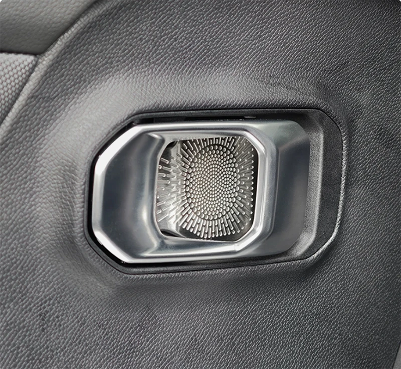 Afbeelding 5: Auto binnendeurkom patch geschikt voor Jetour Shanhai T1 2024 2025 roestvrijstalen metalen deurklem gemodificeerde auto-interieur accessoires
