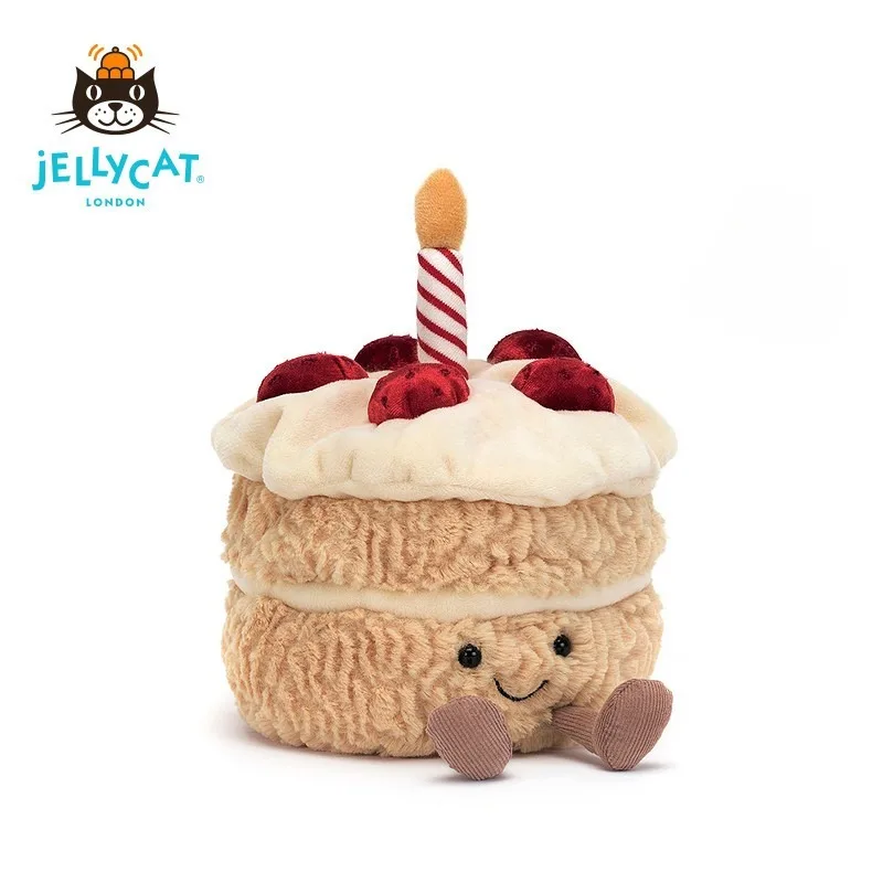 

Kawaii Jellycat Amuseable Birthday Cake Plush Toy, Plush Toy, Cute Doll, Soft Doll, Birthday Gift