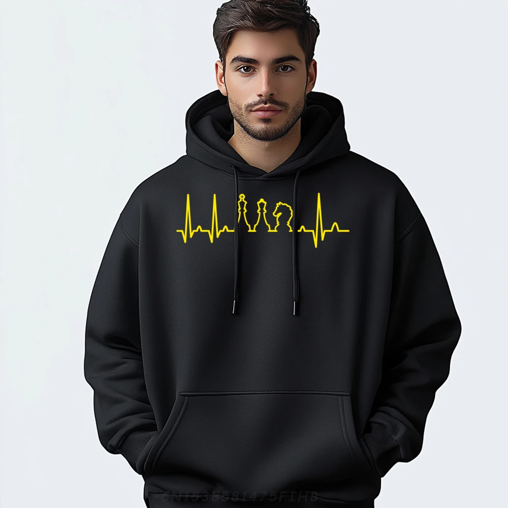 Chess Heartbeat Luxury Hoodies Luxury Designer Easter Sunday Sweatshirts For Men New In Hoodies & Sweatshirts Long Sleeve