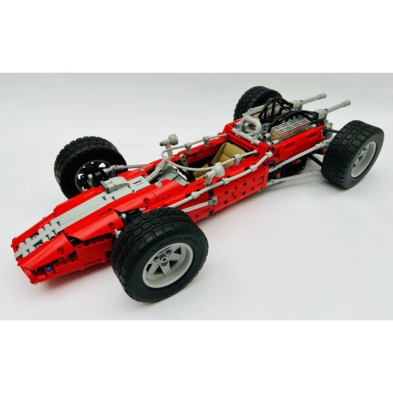 MOC-173437 Classic Formula 1:7 Racing Sports Car BT24 Building Block Model 1494 Parts Boy Kids Birthday Building Blocks Toy Gift