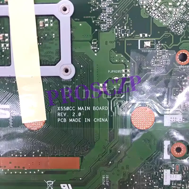 

Материнская плата X550CA X550CL для ASUS X550CC R510C Y581C X550C, материнская плата для ноутбука, процессор I3 I5 I7 3-го поколения 4G-RAM GT710M