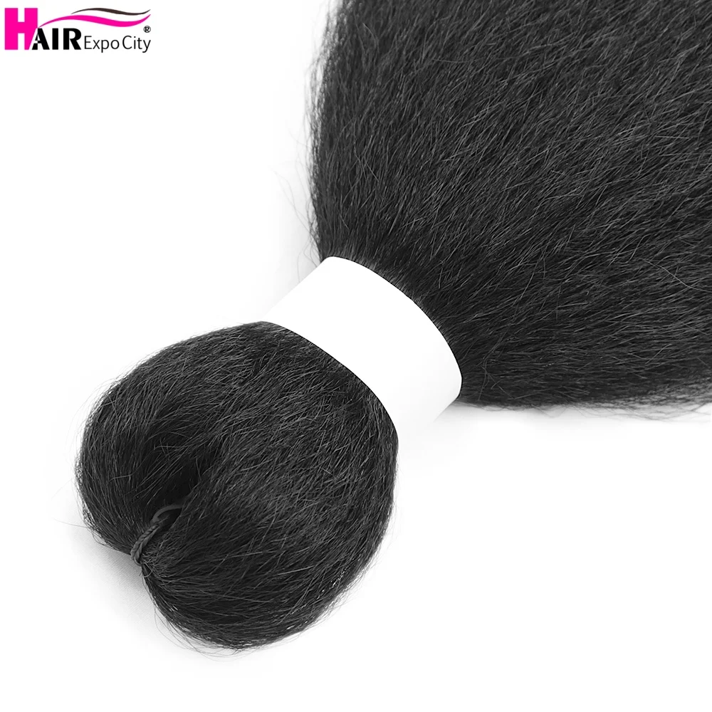 Immagine 5: Vixen Trecce Capelli 26 pollici Capelli sintetici lisci sfusi kanekalon Fibra a bassa temperatura Estensioni dei capelli lisci crespi all'uncinetto