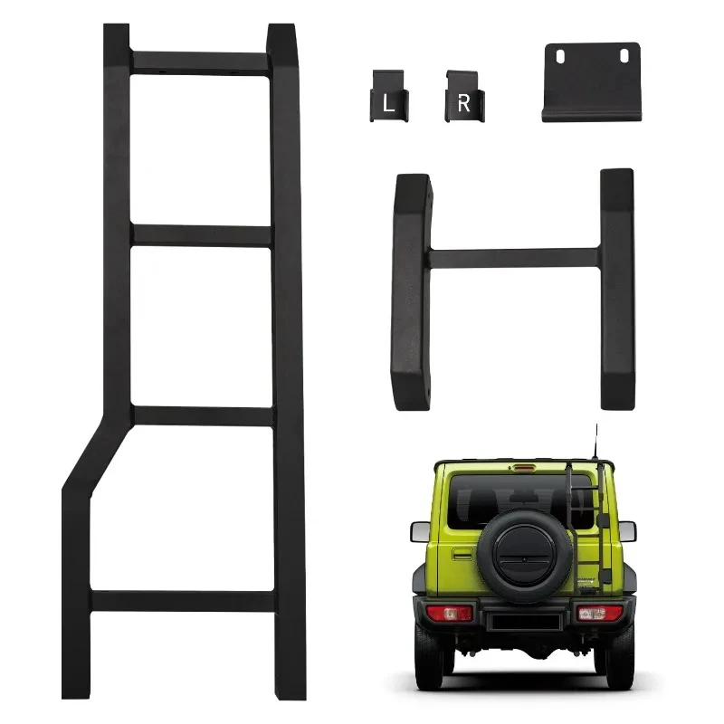 

Archaic High Quality Metal Material Car Taiate Ladder For Jimny 2018-Up JB74W JB64 Exterior Accessories