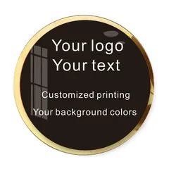 Personalized Printing NFC Acrylic Sticker Google Review Nfc Google NFC Plate Stickers Nfc Table Sticker