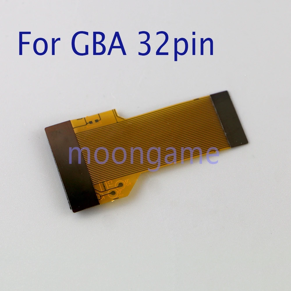 1pc For GBA Connected to SP Flex Ribbon Cable 32pin 40 Pin Backlit Adapter Screen Mod
