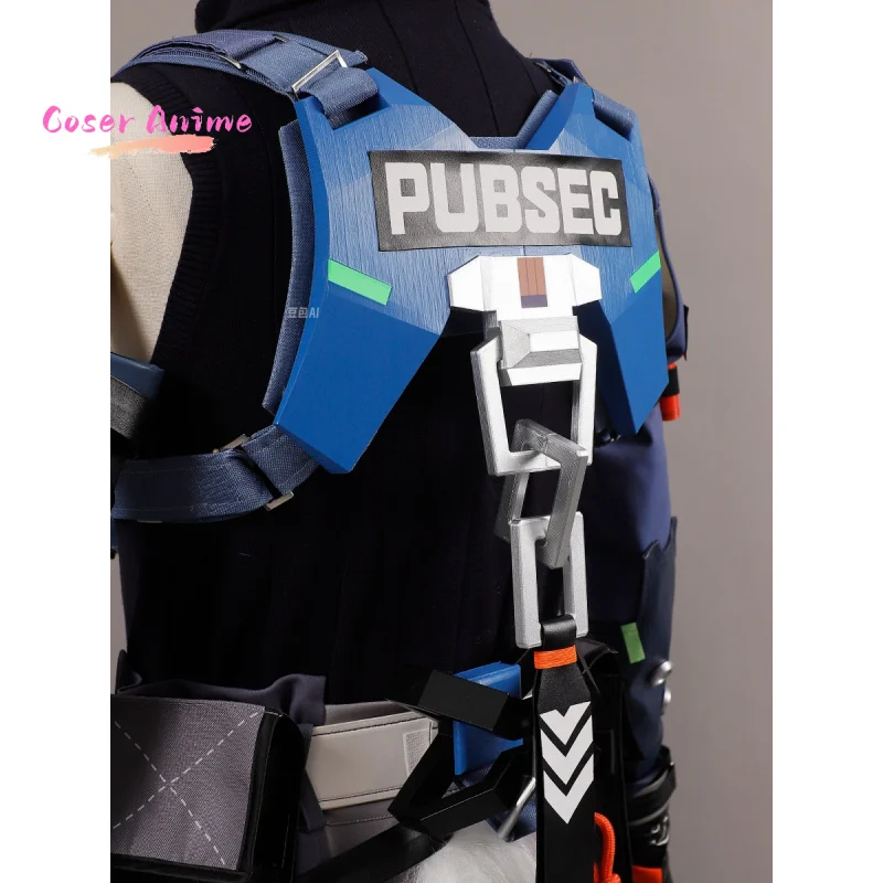 زي Zenless Zone Zero التأثيري لعبة Seth Lowell زي حفلة الهالوين للنساء والرجال دعائم الكرنفال