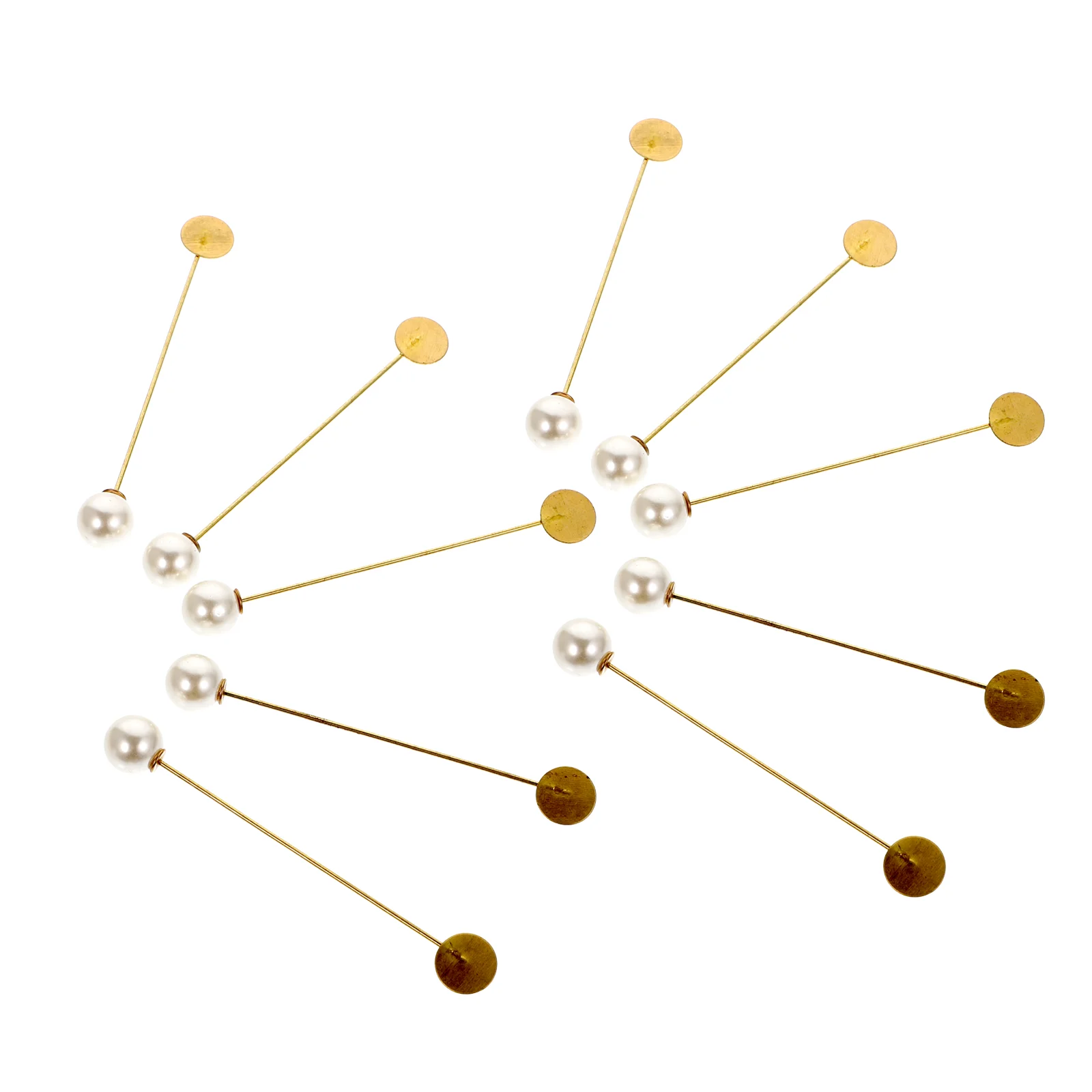 

Pearl Brooch Pins Corsage Stick Pins Women Safety Jewelry Accessories DIY Decorations Hat Shawl Dress Skirts Collar Lapel