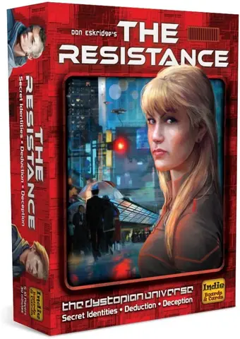 Инди-доски и карты Настольная игра «Сопротивление» |   5-10 игроков |   30-минутное время игры
